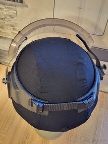 balistická neprůstřelná přilba policie samopal taktická - 3