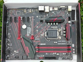 Základní deska MSI B360 GAMING PLUS + CPU i5 9400F - 3