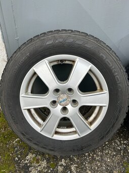 Alu kola R16 5x112 + Zimní pneu 205/65/16C Nokian, Semperit - 3