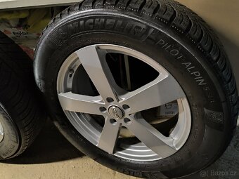 Alu kola Land Rover 5x108 r19 ,pneu zimní 6mm 255/55/19 - 3