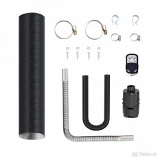 Nezávislé naftové topení 5KW, 12V, kompakt - 3