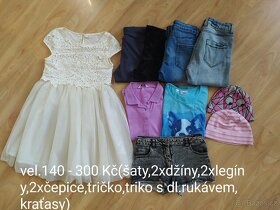 Dívčí oblečení vel.134-158 - 3