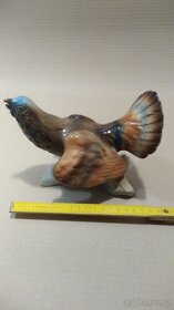 Soška tetřeva z porcelánu - 3