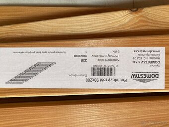 Postel dřevěná - 3