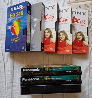 VHS kazety, nektere v originální folii - 3