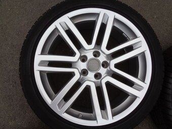 Alu disky originál Audi 20", 5x112, ET 25, zimní pneu - 3