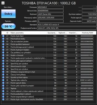 TOSHIBA HDD 1TB - bez vad - 3
