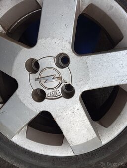 Alu kola Opel letní pneu 185/60 R15 - 3