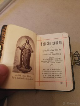 KERN Kandidus Modlitební kniha - Zvonky nebeské, rok 1888 - 3
