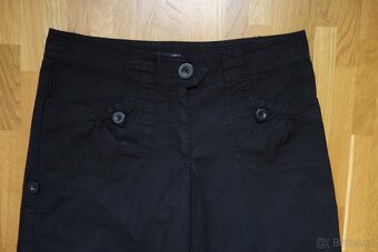 Černé dámské kraťasy, šortky vel. 40 - 3