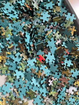 Puzzle 1000 kusů - Džungle se zvířaty 72x51 cm - 3