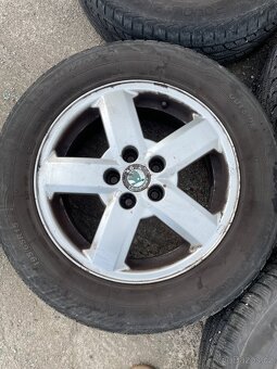 Alu kola Škoda Octavia 5x112 R15 i s pneu - 3