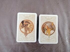 PRODÁM CANASTOVÉ HRACÍ KARTY ALFONS MUCHA - 3