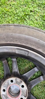 Prodám Alu Disky 5x108 + Letní Pneu 205/55/16r - 3