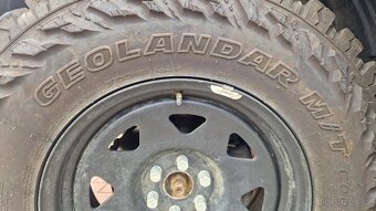 255/80R17 Yokohama geolandar M/T, 4X NOVÉ - 3