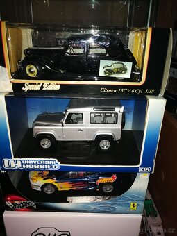 Modely aut 1:43, 1:24, 1:18 - 3