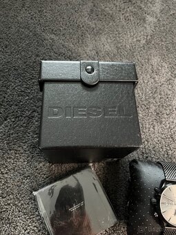 Pánské černé hodinky Diesel - 3