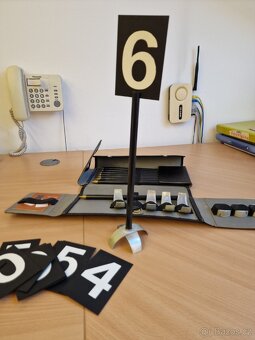 Sada číselných tabulek kriminalistika Küllenberg Essen NOVÁ - 3