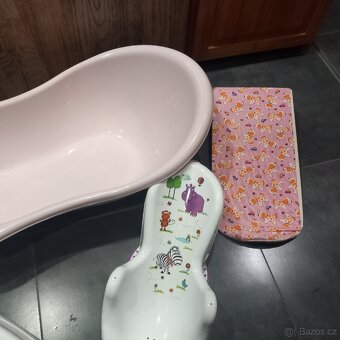 Set vybava koupani miminka vanicka lehatka - 3