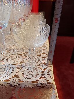 Obrovský set broušeného křišťálového skla (40+ ks) - 3