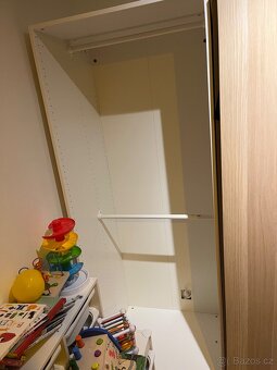 IKEA pax ram skříně bílá - 3