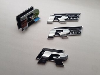 VW R-line napisy znaky loga - 3