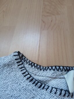 Světlé šedá mikina - 3