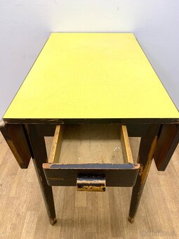 Retro stolek rozkládací 60. léta - 3