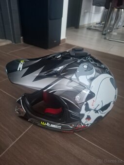 Dětská motocros prilba w-tec - 3