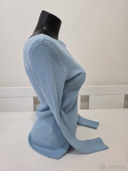 Dámský světle modrý lehký svetr - S - S/M - M - 3