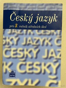 Učebnice:  "Český jazyk", pro 1., 2., 3. a 4.ročník stř.škol - 3