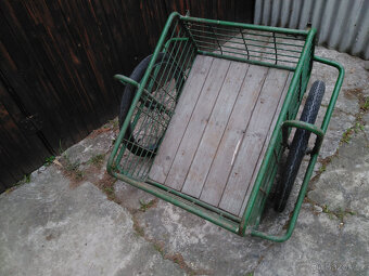 Dvoukolák, kárka, vozík s odnímatelnou rukojetí - 3