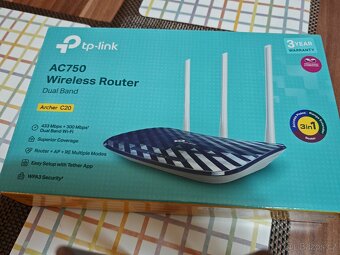 Router na WiFi TP link Archer c20 - 3