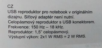 USB reproduktory Ednet - 3