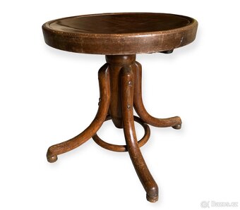 Thonet klavírní židle, originál, 30. léta, s 21% DPH - 3