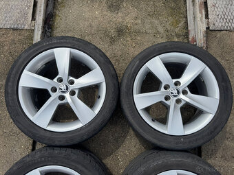 Originální alu kola Škoda Fabia III, Rapid 5x100 R16 Alore - 3