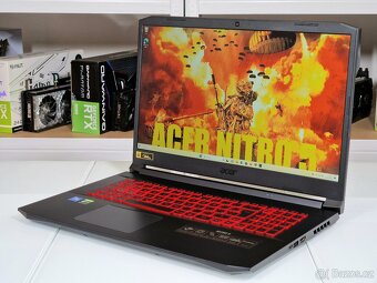 Herní notebook ACER NITRO | 17,3" 144Hz | i5-11400 | ZÁRUKA - 3