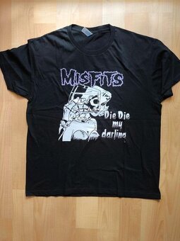 Tričko s potiskem skupiny Misfits - Die My Darling (L) - 3