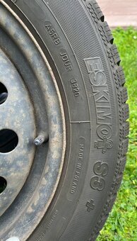 Zimní kola 15ky 4x108 pneu 90% FORD - 3