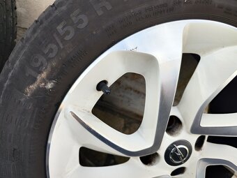 16"letní alu sada 4x100 origo Opel Corsa E Adam 195/55 Cont - 3