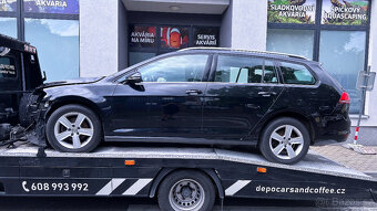 Vůz na náhradní díly VW Golf 7 kombi 2016 CRLB PGS LC9X - 3