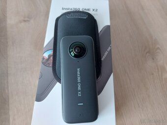Insta360 ONE X2 – TOP stav, pouze interiér + příslušenství - 3