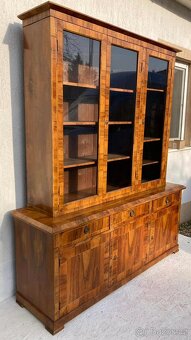 knižnica / vitrína  Biedermeier - 3