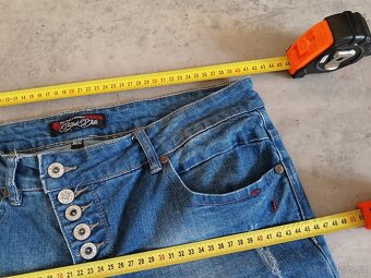 Pružné dámské džíny Blind Date  vel.30/32 - 3