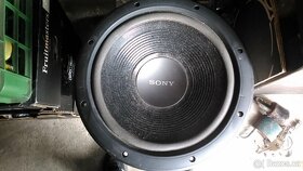 Basový reproduktor Sony+ zesilovač - 3