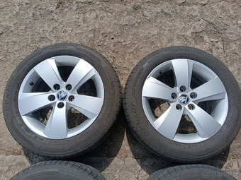 Fabia / Rapid - alu 6x15 et38 + letní 185/60/15 - 3