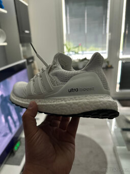 Adidas Ultraboost 1.0 White / Silver Logo - 3