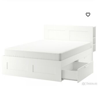 Postel 180x200cm - IKEA Brimnes - 3