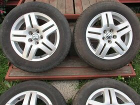 Alu kola 5x100 R15 Pneu letní 195/65 R15 - 3