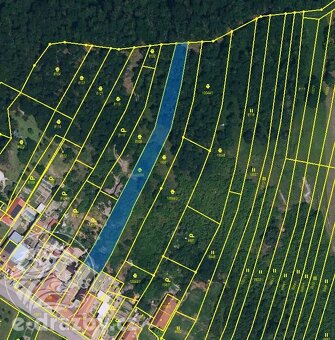 Soubor 3 pozemků 3.126 m2 v obci Oleksovice, okres Znojmo - 3